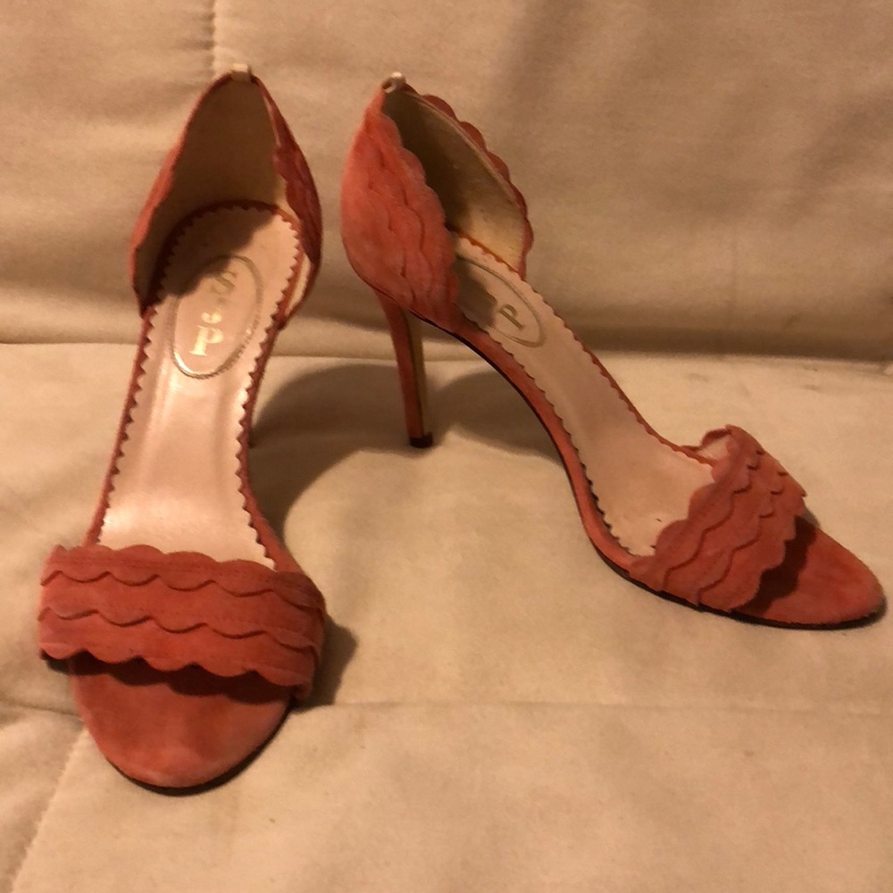 SJP Sarah Jessica Parker Pink Heels